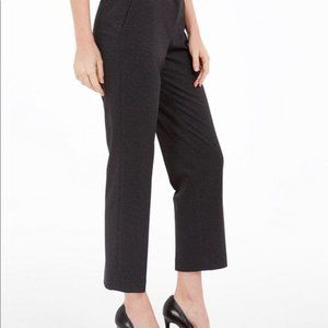 New Kasper Elastic-Back Dress Pants 14W / Charcoal